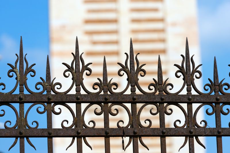 Wrought Iron Fence Repair detail